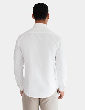 Camisa casual Generra manga larga para hombre