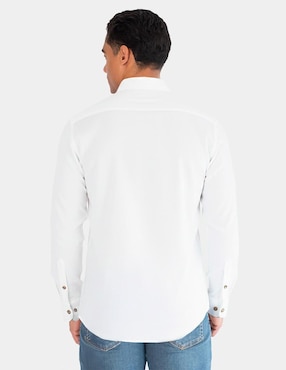 Camisa casual Generra manga larga para hombre