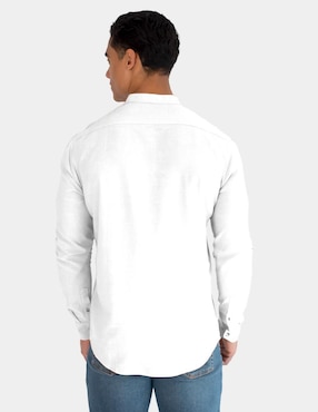 Camisa casual Generra manga larga para hombre
