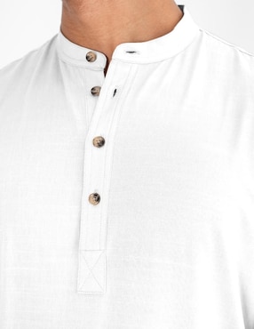 Camisa casual Generra manga larga para hombre