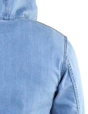 Chamarra casual Innermotion de mezclilla con capucha para hombre