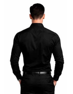 Camisa casual Medizin Uniformes manga larga para hombre