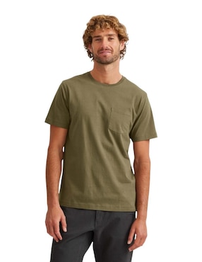 Playera Eddie Bauer Lgend cuello redondo para hombre