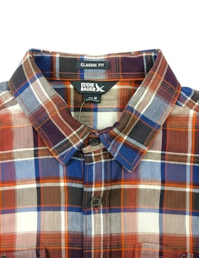 Camisa casual Eddie Bauer de manga larga para hombre