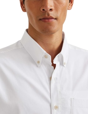 Camisa casual Eddie Bauer de algodón manga larga para hombre