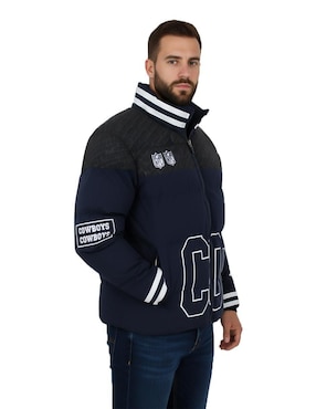 Chamarra acolchada NFL Dallas Cowboys con bolsillos para hombre