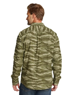 Camisa casual Eddie Bauer manga larga para hombre