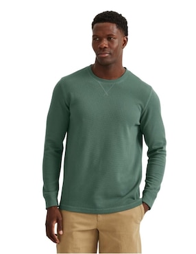 Playera Eddie Bauer Favorite Thermal cuello redondo para hombre