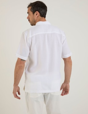 Camisa casual Cubavera manga corta para hombre