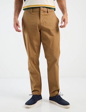 Pantalón casual straight Old Navy de algodón para hombre