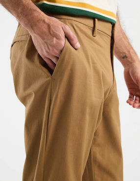 Pantalón casual straight Old Navy de algodón para hombre