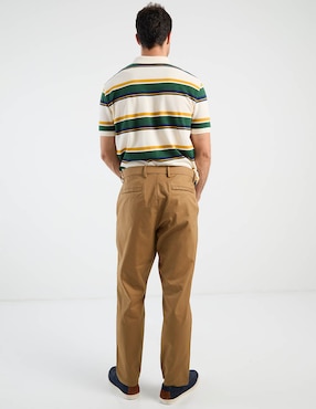 Pantalón casual straight Old Navy de algodón para hombre