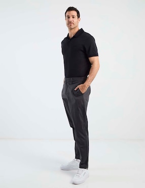 Pantalón casual chino slim Old Navy de algodón para hombre