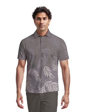 Camisa casual PGA manga corta para hombre