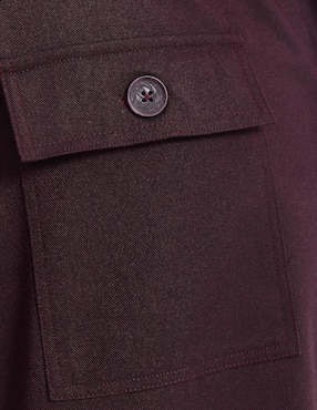 Sobrecamisa casual Vittorio Forti manga larga para hombre