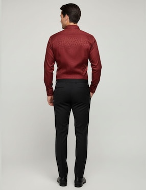 Camisa casual Pavini manga larga para hombre