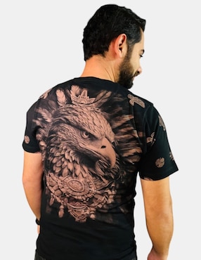 Playera Gromo Nukuy cuello redondo para hombre
