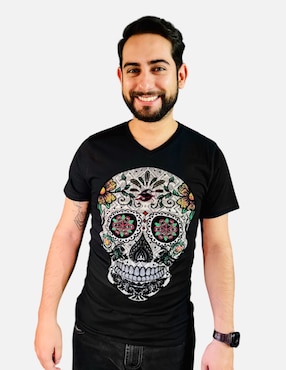 Playera Gromo Seashore cuello V para hombre