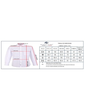 Camisa casual Michel Blanc manga larga para hombre