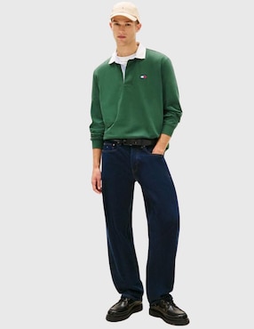 Playera tipo polo Tommy Jeans para hombre