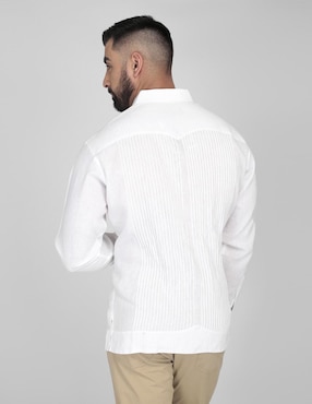 Guayabera manga larga Ábito para hombre