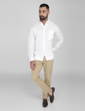 Guayabera manga larga Ábito para hombre