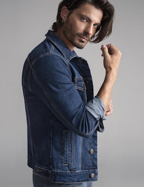 Chamarra casual Seven Jeans de mezclilla para hombre
