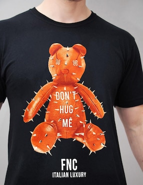 Playera FNC Collezioni cuello redondo para hombre