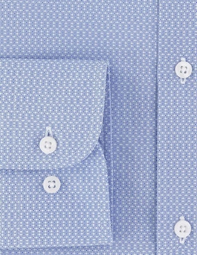 Camisa casual Scappino de algodón manga larga para hombre