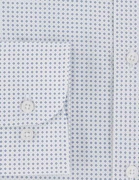 Camisa casual Scappino de algodón manga larga para hombre