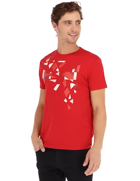 Playera Generra Cuello Redondo Para Hombre