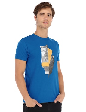 Playera Generra Cuello Redondo Para Hombre