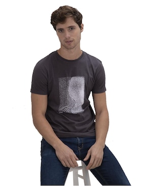 Playera Generra Cuello Redondo Para Hombre