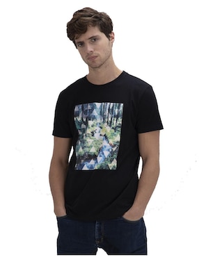 Playera Generra Cuello Redondo Para Hombre