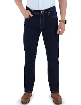 Jeans Slim Yale Lavado Stone Wash Para Hombre