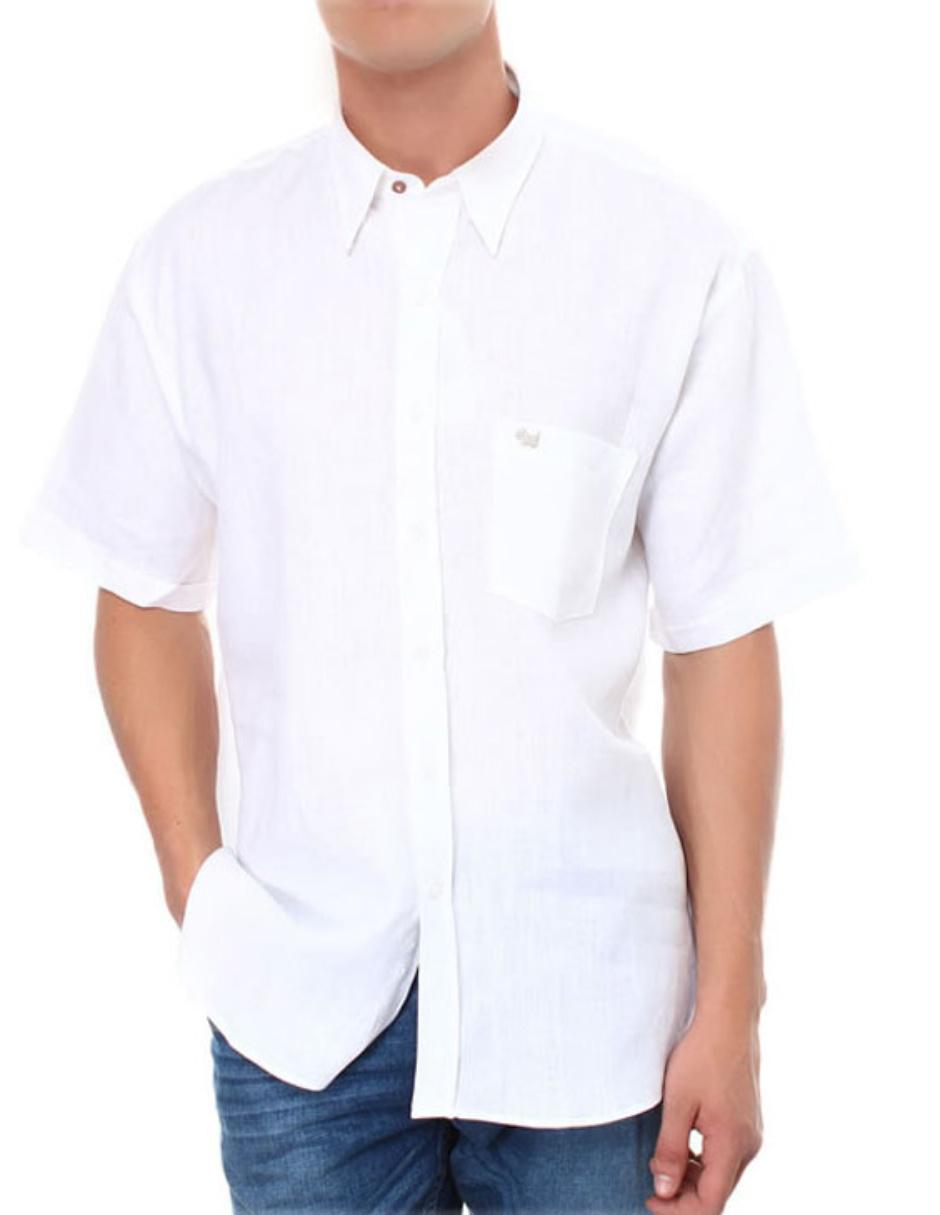 Camisa casual de lino manga corta para hombre Camisa casual de lino manga corta para hombre