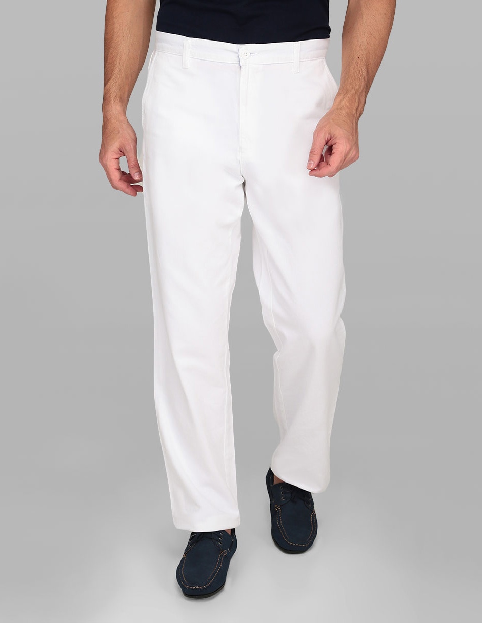 Pantalón straight JBE de algodón para hombre