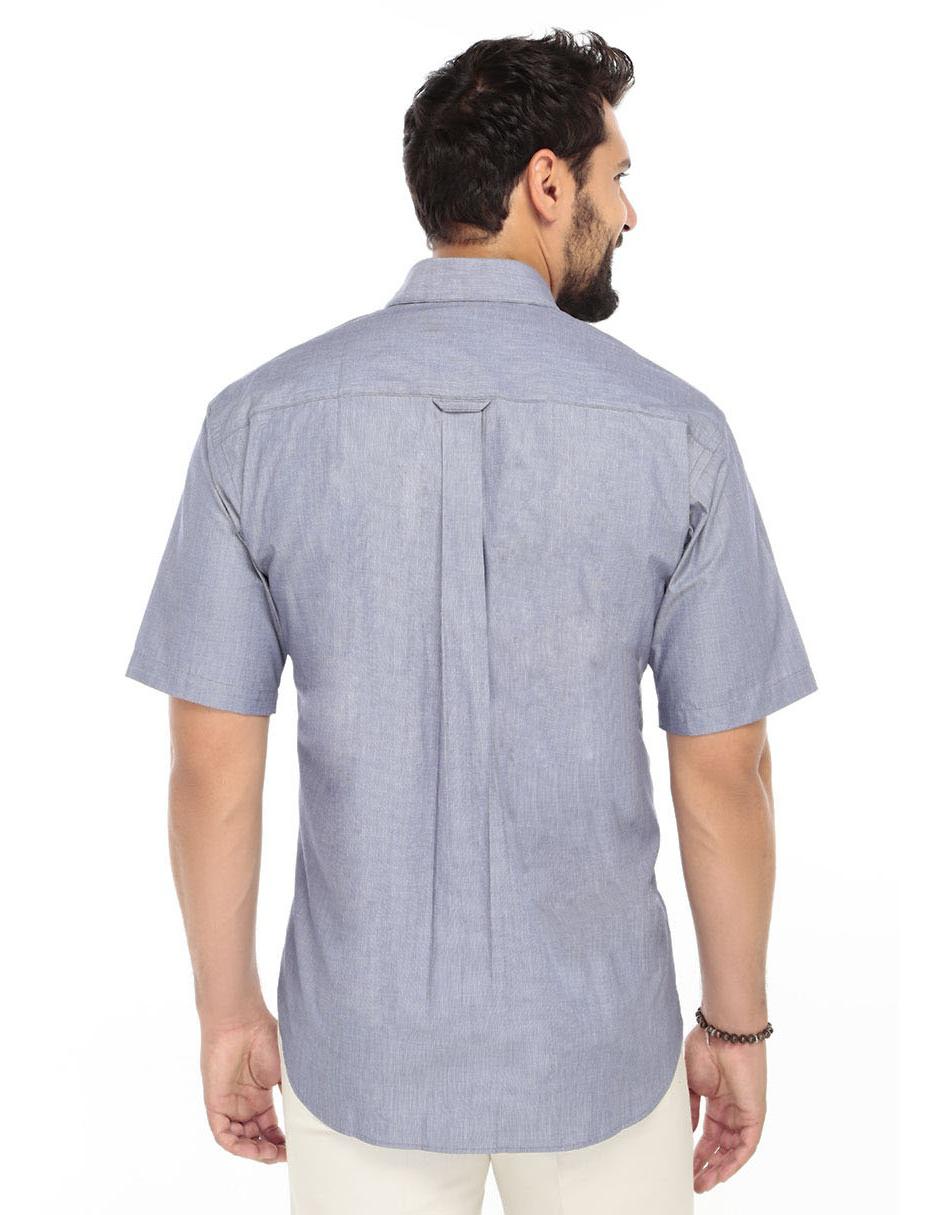Camisa casual de algodón manga corta para hombre 3