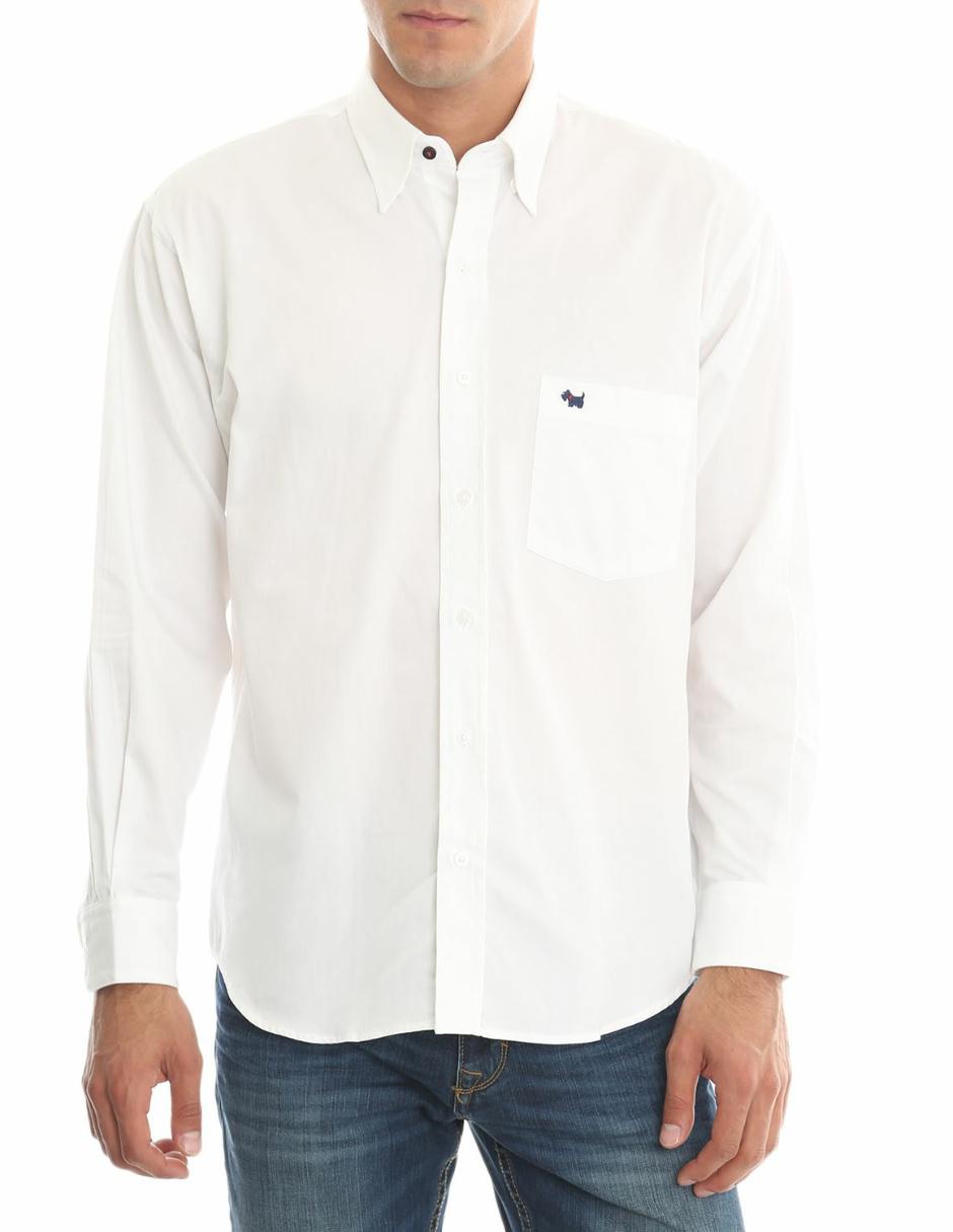Camisa casual de algodón manga larga para hombre Camisa casual de algodón manga larga para hombre