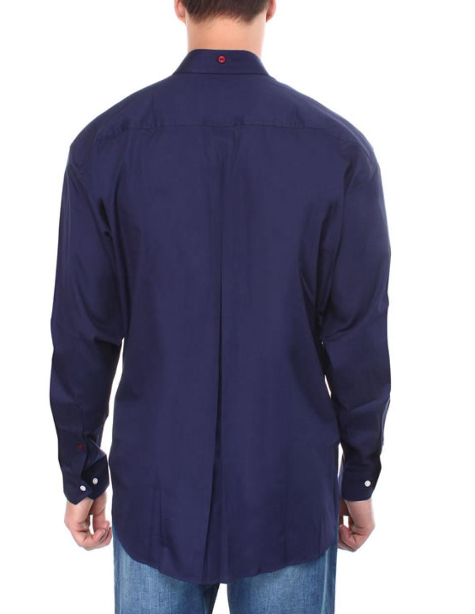CAMISA FERRIONI M5113, CH, AZUL MARINO