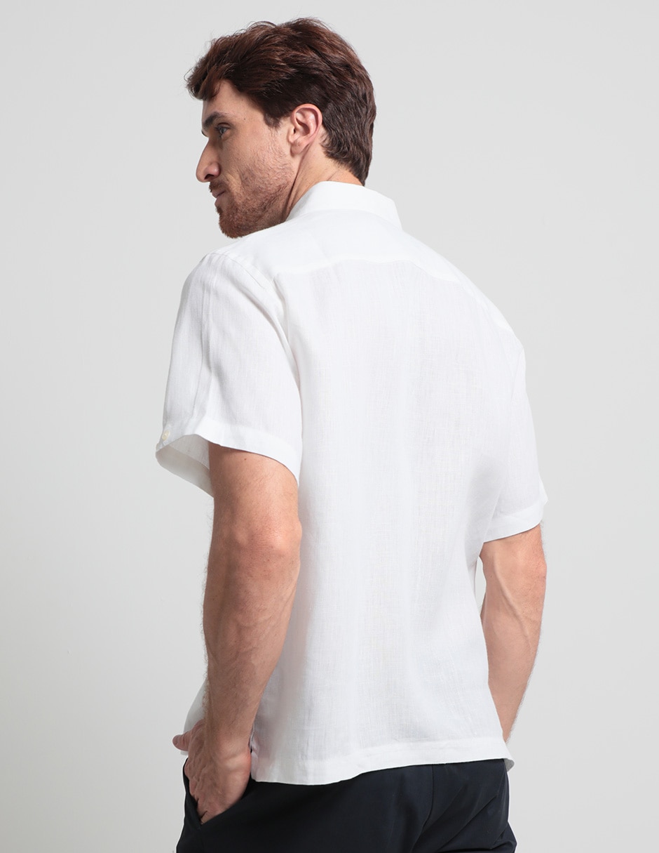 Camisa casual de manga corta para hombre 2