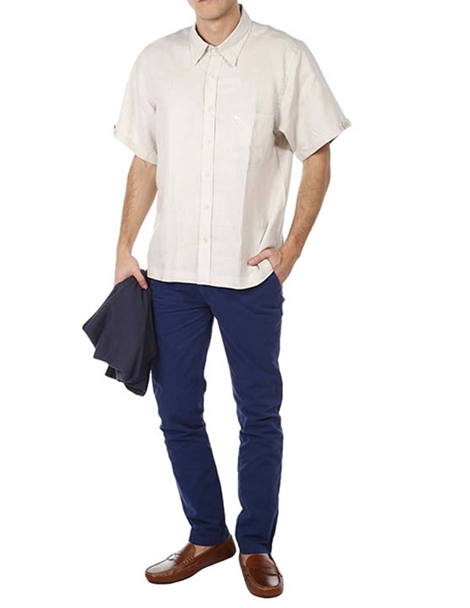 CAMISA FERRIONI M5329C REG, XG, BLANCO