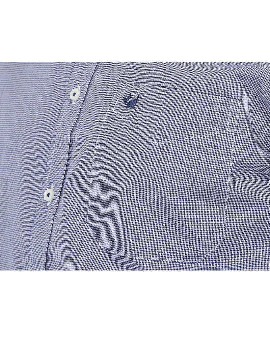 CAMISA FERRIONI M5712T, M, AZUL MARINO
