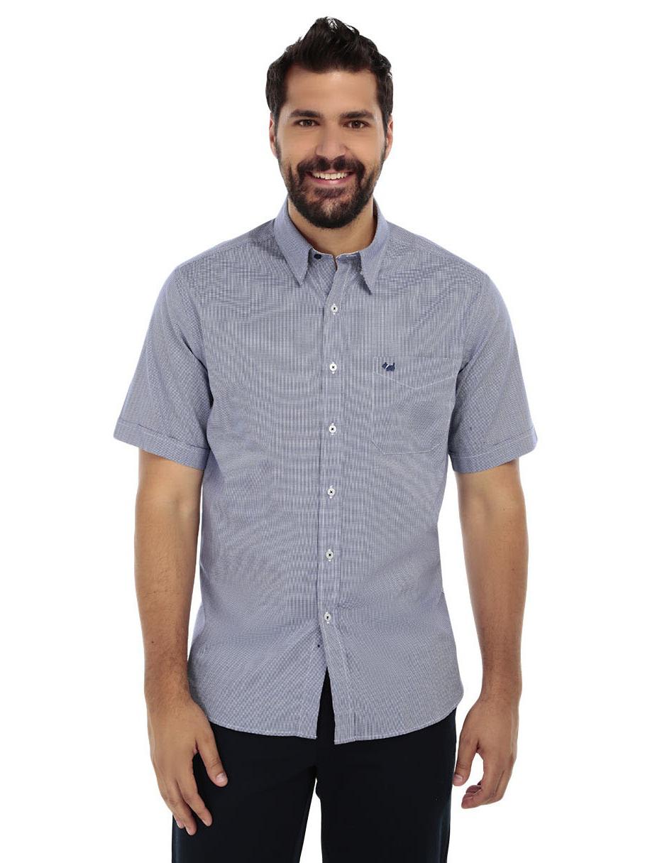 Camisa casual de algodón manga corta para hombre Camisa casual de algodón manga corta para hombre