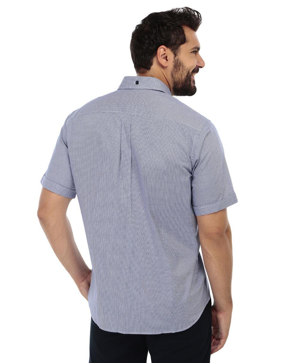 Camisa casual de algodón manga corta para hombre 3