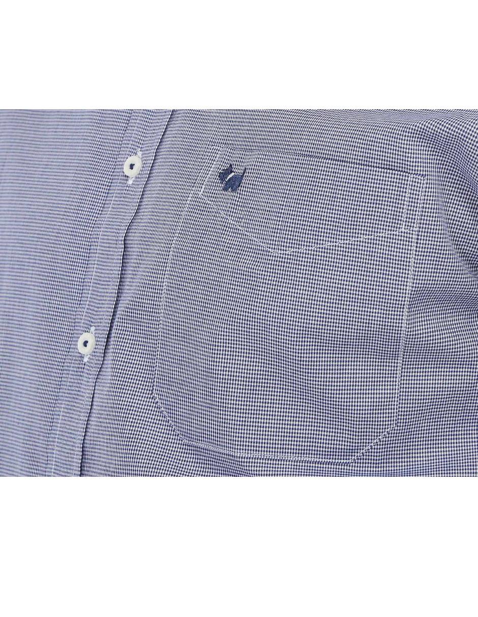 Camisa casual de algodón manga corta para hombre 4