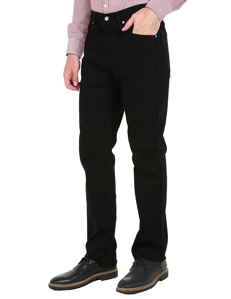 Pantalón regular de algodón para hombre 4