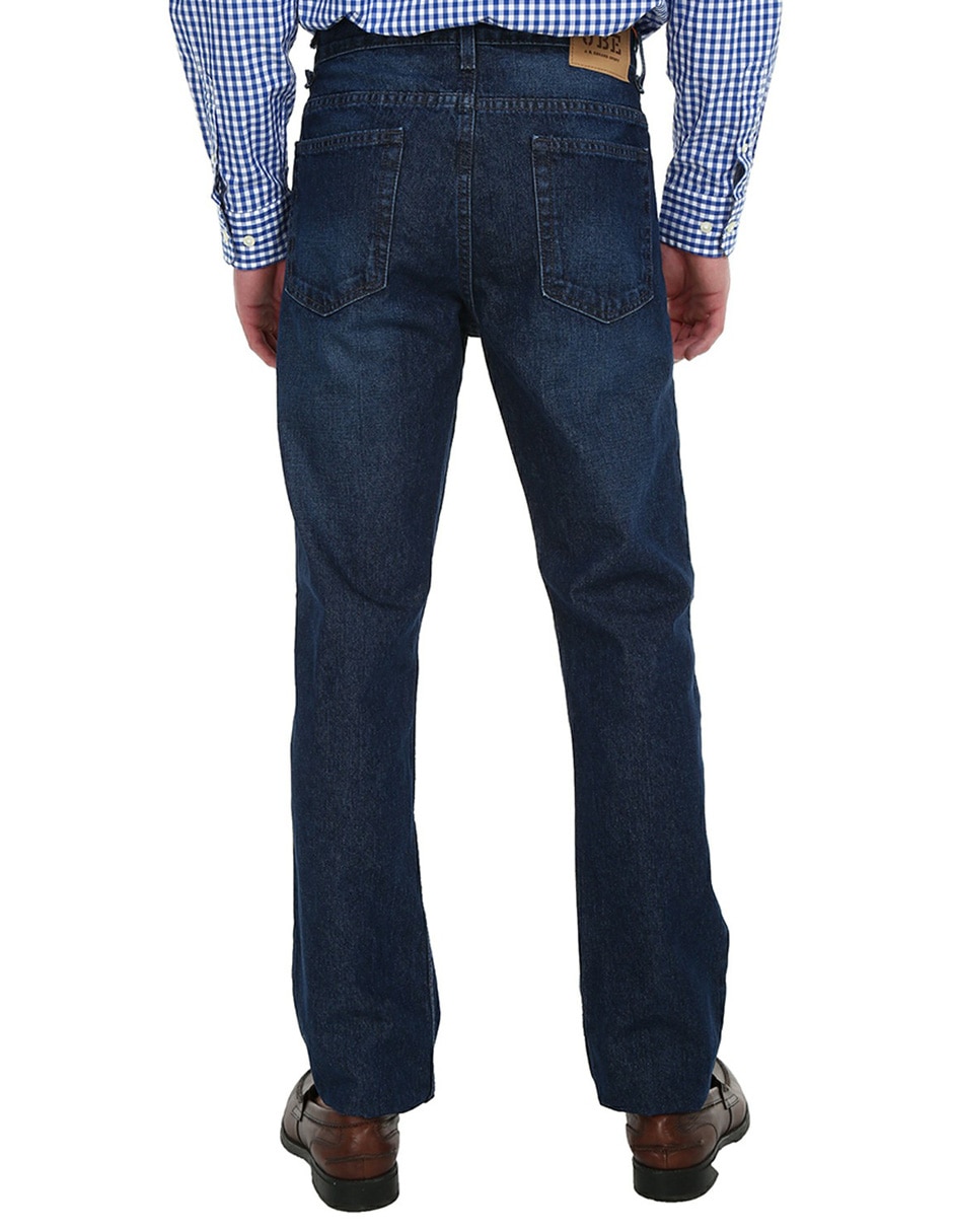 Pantalón straight de algodón para hombre 2