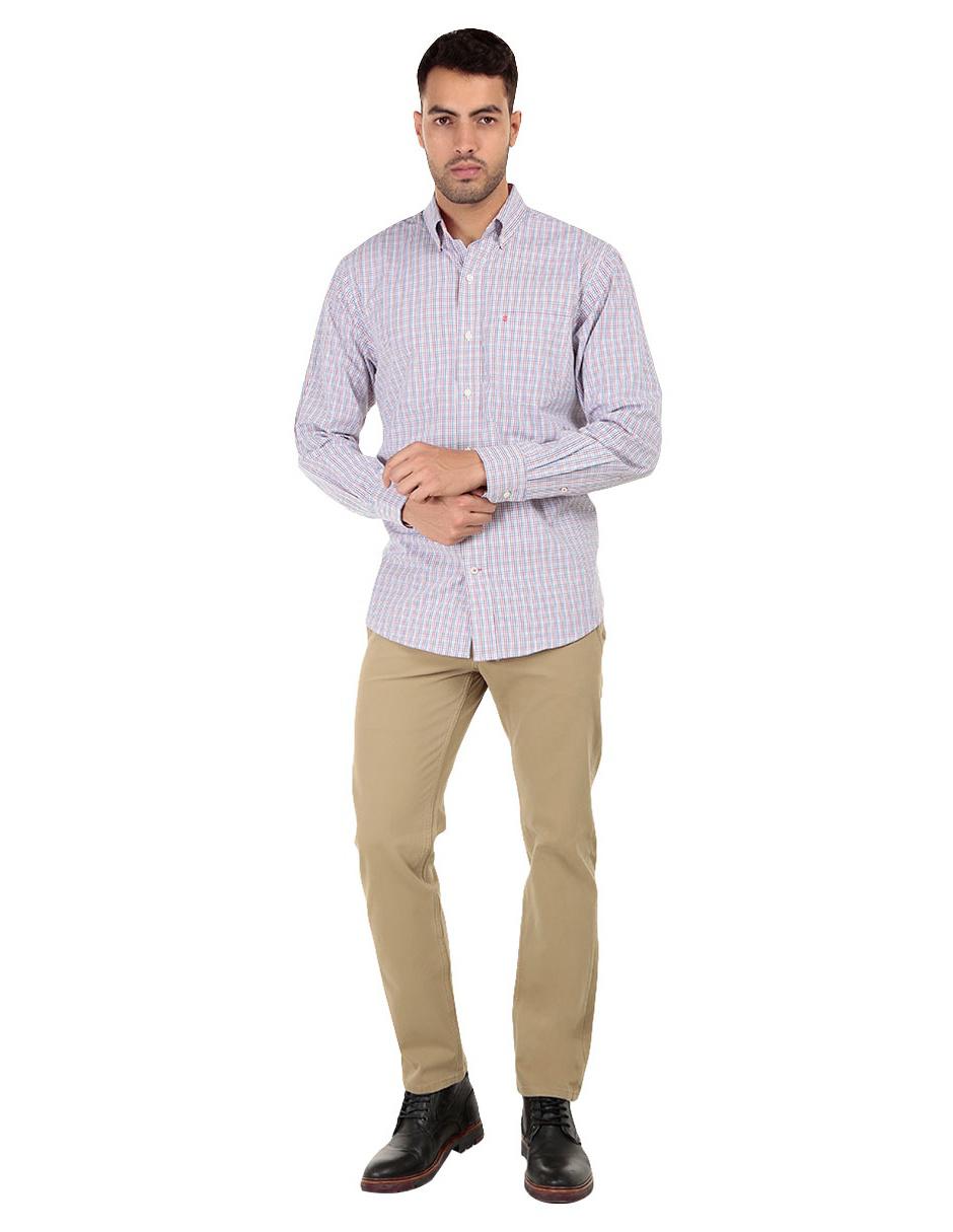 Pantalón slim de algodón para hombre 5