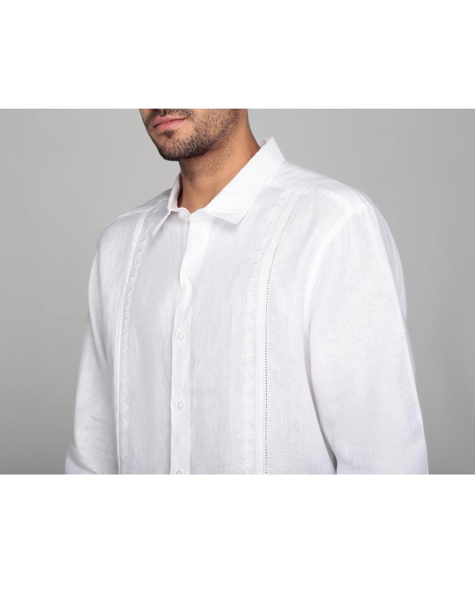 Camisa de vestir de manga larga para hombre 4